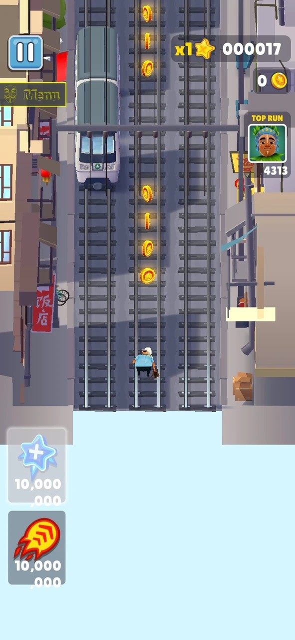 地铁跑酷经典版截图2